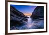 Between the Rocks-Michael Blanchette Photography-Framed Giclee Print