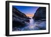 Between the Rocks-Michael Blanchette Photography-Framed Giclee Print