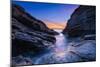 Between the Rocks-Michael Blanchette Photography-Mounted Giclee Print