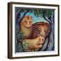 Between the Trees-Jerzy Marek-Framed Giclee Print