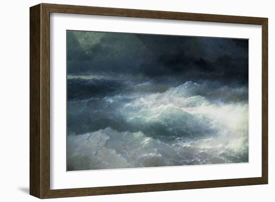 Between The Waves-Ivan Konstantinovich Aivazovsky-Framed Giclee Print