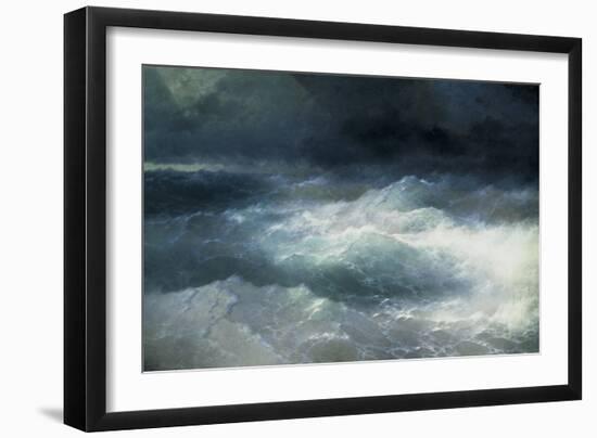 Between The Waves-Ivan Konstantinovich Aivazovsky-Framed Giclee Print