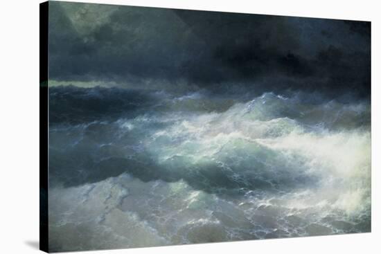 Between The Waves-Ivan Konstantinovich Aivazovsky-Stretched Canvas