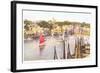 Between the Wharves, Nantucket, Massachusetts-null-Framed Art Print