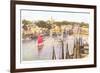 Between the Wharves, Nantucket, Massachusetts-null-Framed Premium Giclee Print