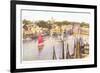 Between the Wharves, Nantucket, Massachusetts-null-Framed Premium Giclee Print