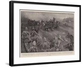 Between Two Fires, an Incident During the March on Kimberley by General French's Relief Column-John Charlton-Framed Giclee Print