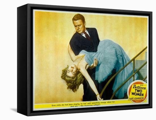 Between Two Women De Willis Goldbeck Avec Van Johnson Et Marilyn Maxwell, 1945-null-Framed Stretched Canvas