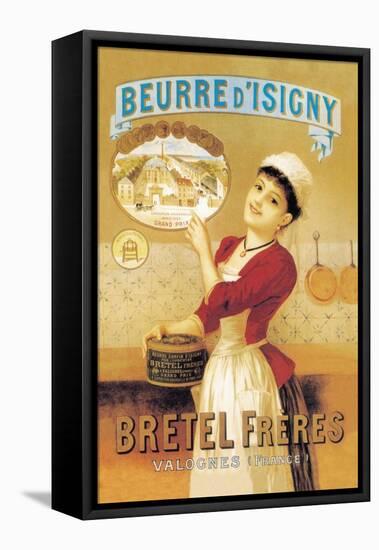 Beurre d'Isigny-null-Framed Stretched Canvas