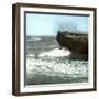 Beuzeval (Calvadoss, France), a Boat with a Broken Hull-Leon, Levy et Fils-Framed Premium Photographic Print