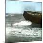 Beuzeval (Calvadoss, France), a Boat with a Broken Hull-Leon, Levy et Fils-Mounted Photographic Print