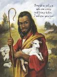 Christ the Shepherd-Bev Lopez-Art Print