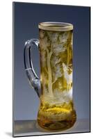 Beveled Colored-Glass Mug, Austria-null-Mounted Giclee Print