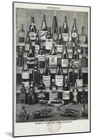 Beverages, Assorted Wines and Spirits-Isabella Beeton-Mounted Giclee Print