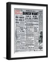 Beveridge Tells How to Banish Want-null-Framed Photographic Print