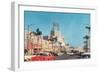 Beverly Drive in the Fifties-null-Framed Art Print