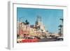 Beverly Drive in the Fifties-null-Framed Premium Giclee Print