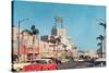 Beverly Drive in the Fifties-null-Stretched Canvas