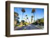 Beverly Hills Drive through with Motion Blur.-SeanPavonePhoto-Framed Photographic Print