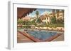 Beverly Hills Hotel and Bungalows, Los Angeles, California-null-Framed Art Print