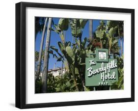 Beverly Hills Hotel, Beverly Hills, California, USA-Ethel Davies-Framed Photographic Print