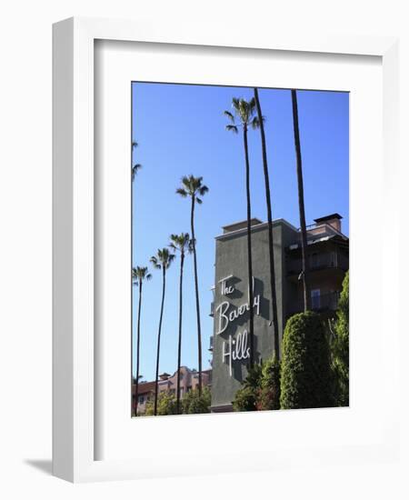 Beverly Hills Hotel, Beverly Hills, Los Angeles, California, Usa-Wendy Connett-Framed Photographic Print