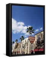 Beverly Hills Sign, Beverly Hills, California, USA-Adina Tovy-Framed Stretched Canvas
