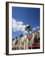 Beverly Hills Sign, Beverly Hills, California, USA-Adina Tovy-Framed Photographic Print