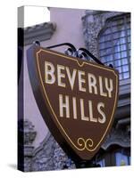 Beverly Hills Sign, Hollywood, California, USA-Bill Bachmann-Stretched Canvas