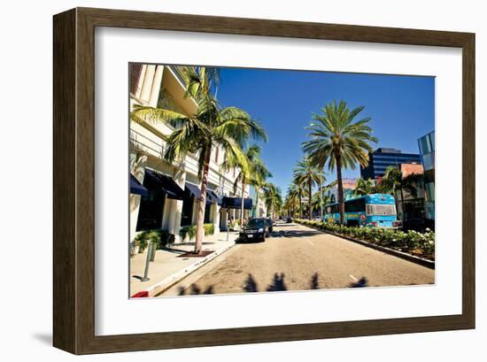 Beverly Hills-null-Framed Art Print