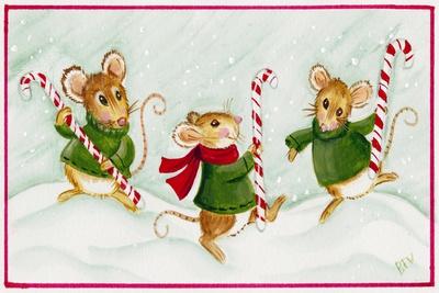Mice with Candy Canes