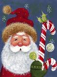 Santa with Candy-Beverly Johnston-Giclee Print