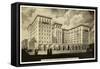 Beverly-Wilshire Hotel, Beverly Hills, Los Angeles, California-null-Framed Stretched Canvas