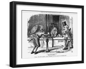 Beware!, 1863-John Tenniel-Framed Giclee Print