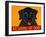 Beware Of Dog Black-Stephen Huneck-Framed Giclee Print