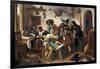 Beware of Luxury, circa 1663-Jan Havicksz. Steen-Framed Giclee Print