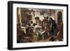 Beware of Luxury, circa 1663-Jan Havicksz. Steen-Framed Giclee Print