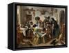 Beware of Luxury ("In Weelde Siet Toe")-Jan Havicksz. Steen-Framed Stretched Canvas