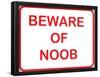 Beware of Noob-null-Framed Poster
