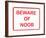 Beware of Noob-null-Framed Poster