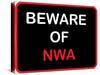 Beware of NWA-null-Stretched Canvas