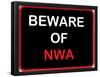 Beware of NWA-null-Framed Poster