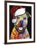 Beware of Pit Bulls Christmas Edition-Dean Russo-Framed Giclee Print