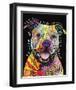 Beware of Pit Bulls-Dean Russo-Framed Art Print