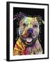 Beware of Pit Bulls-Dean Russo-Framed Giclee Print