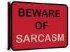 Beware of Sarcasm-null-Stretched Canvas
