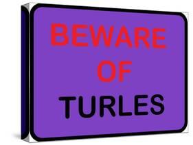 Beware of Turles-null-Stretched Canvas