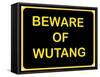 Beware of Wutang-null-Framed Stretched Canvas