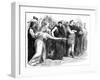 Beware the Ides of March, 1858-John Gilbert-Framed Giclee Print