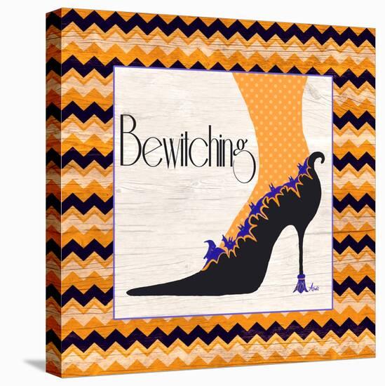 Bewitching Shoes I-Andi Metz-Stretched Canvas